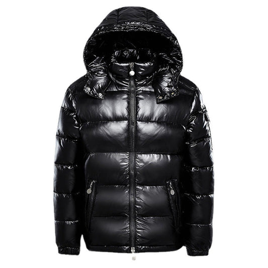 Men's - Puffer Jacket – Hooded, Warm Design – Winter Outerwear