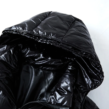 Men's - Puffer Jacket – Hooded, Warm Design – Winter Outerwear