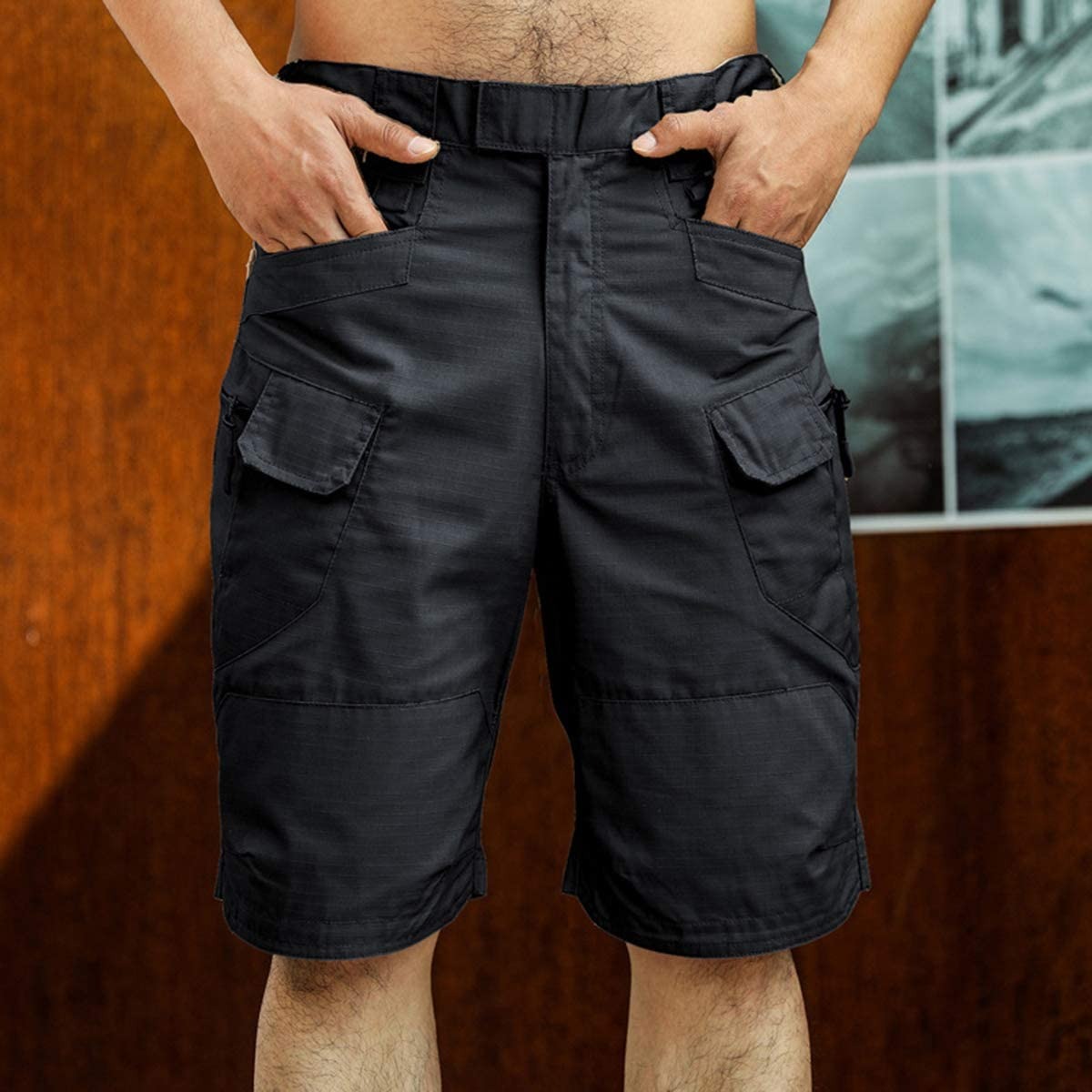 Men's - Tactical Cargo Shorts - Lightweight, Durable, Multi-Pocket Design