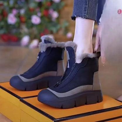Women - Shoes - Snow Zip-Up - Winter Fit
