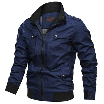 Men - Jacket - Denim Blue - Classic Style